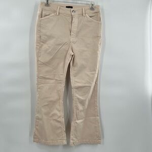 Massimo Dutti cream pants trousers 6